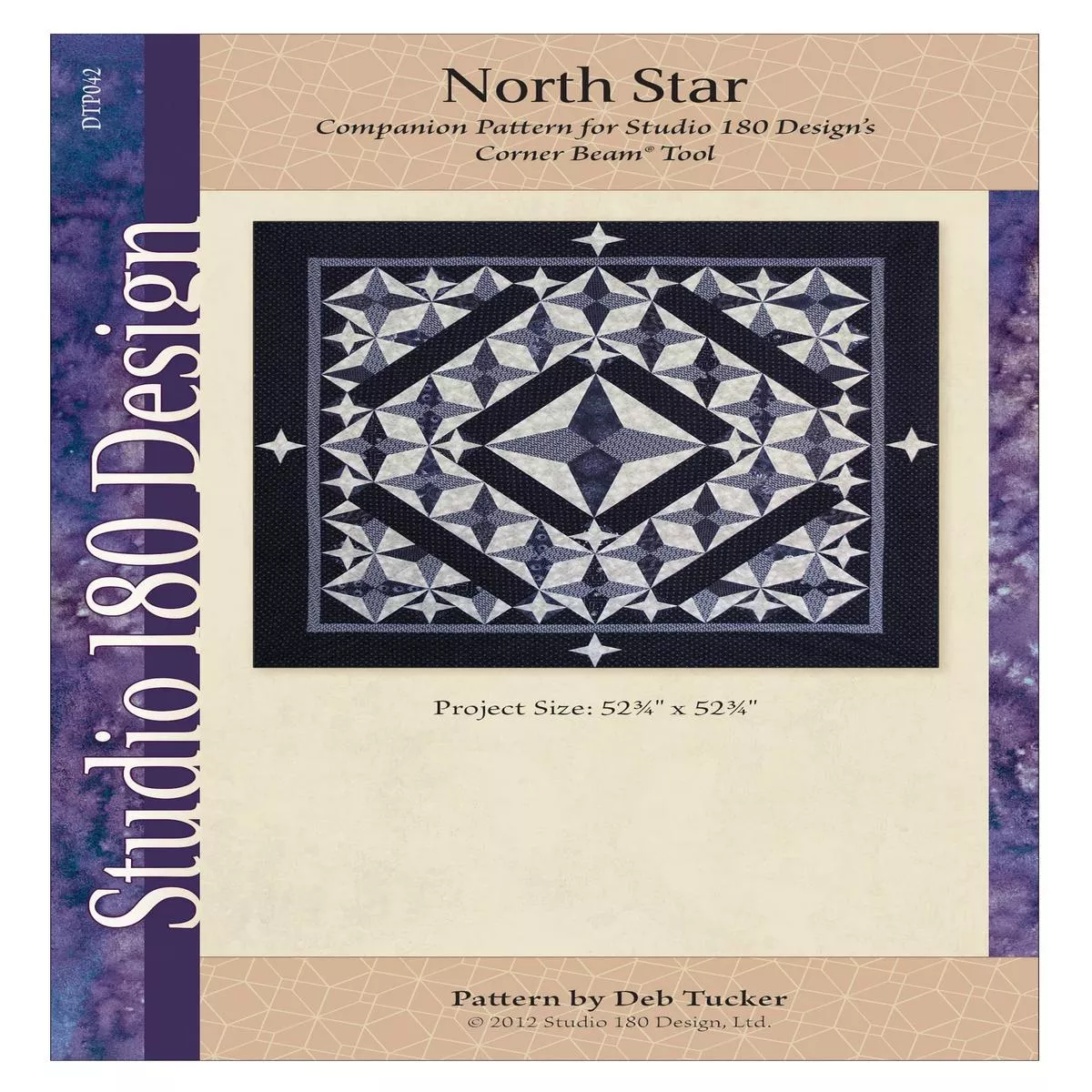 studio-180-design-north-star-quilting-pattern-dtp042 Studio 180 Design North Star Quilting Pattern DTP042