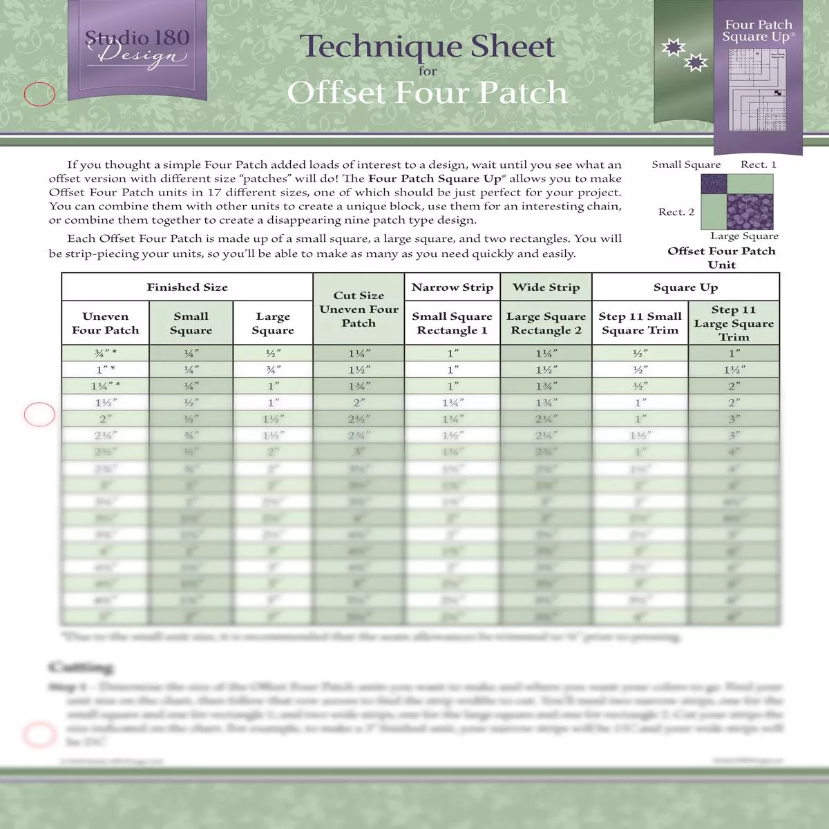 studio-180-design-offset-four-patch-technique-sheet-dtec23 Studio 180 Design Offset Four Patch Technique Sheet DTEC23
