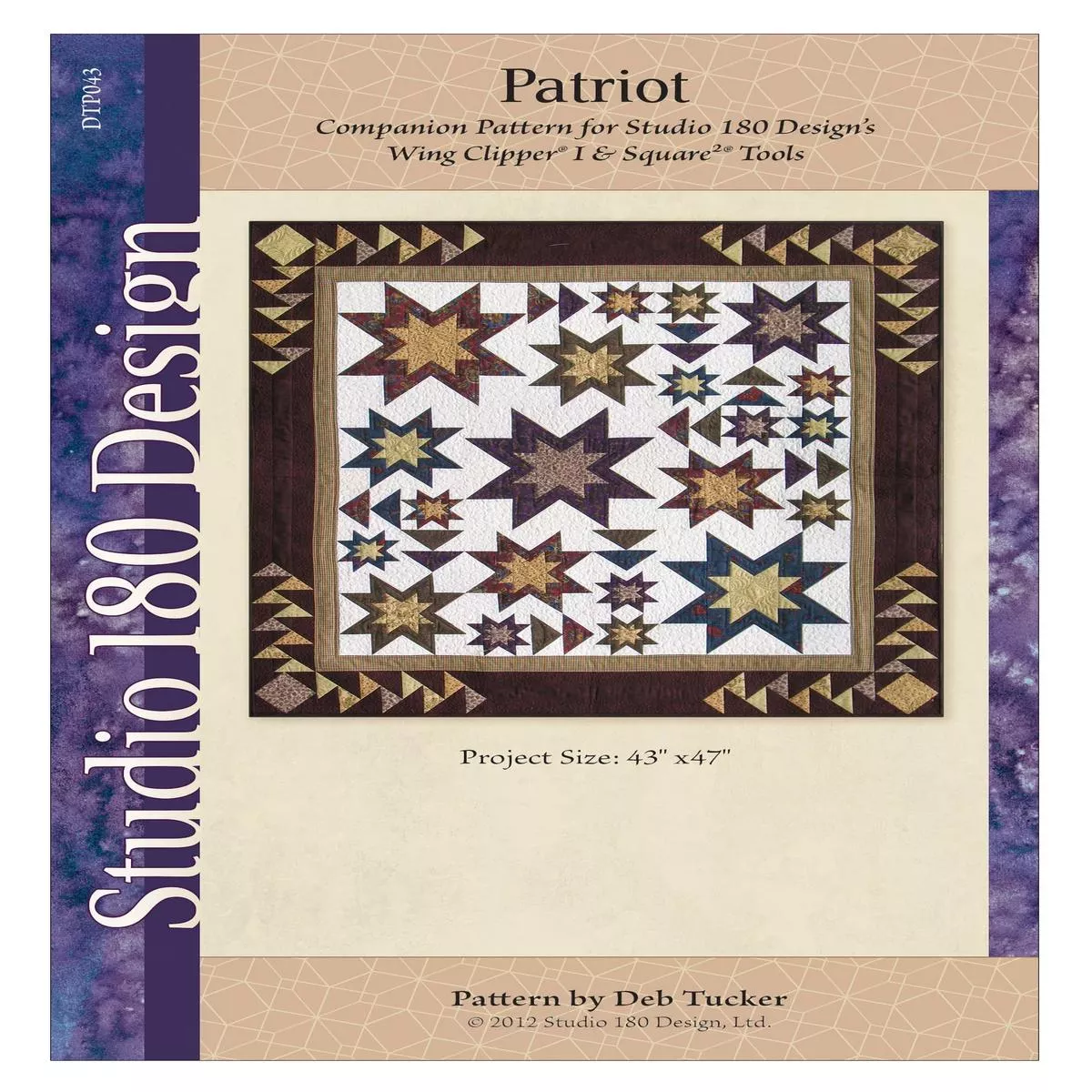 Studio 180 Design Patriot Quilting Pattern DTP043