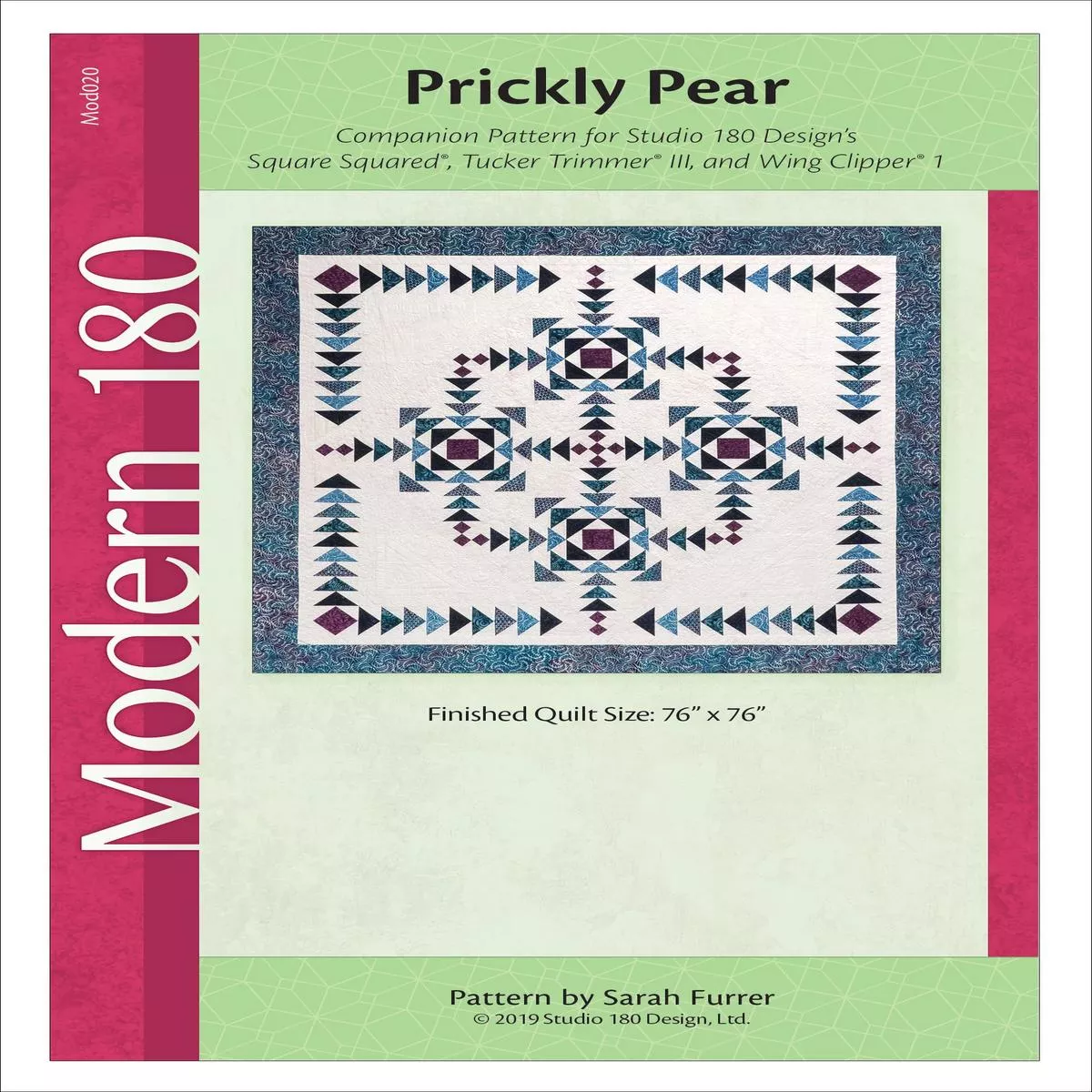 studio-180-design-prickly-pear-quilting-pattern-mod020 Studio 180 Design Prickly Pear Quilting Pattern MOD020