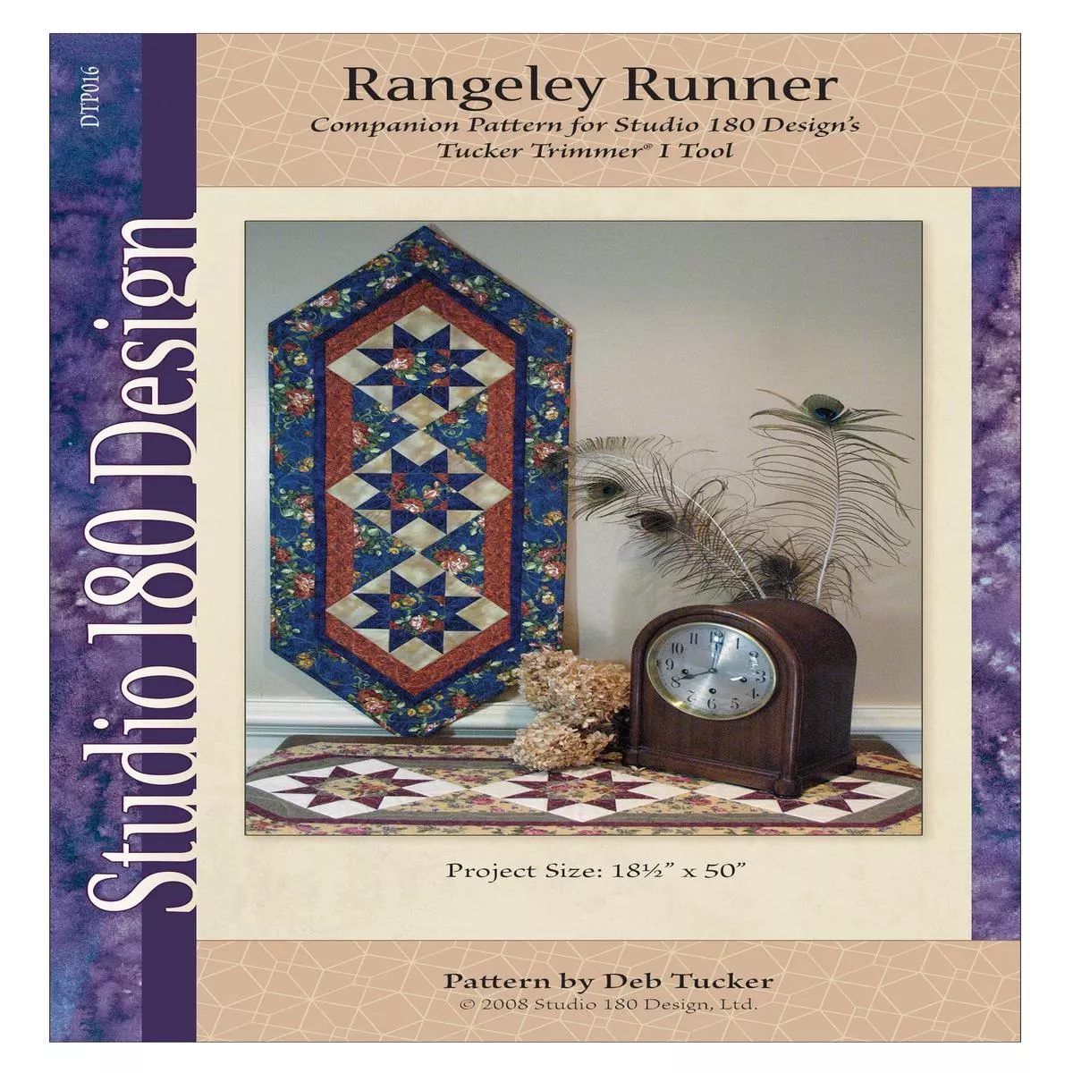 studio-180-design-rangeley-runner-quilting-pattern-dtp016 Studio 180 Design Rangeley Runner Quilting Pattern DTP016