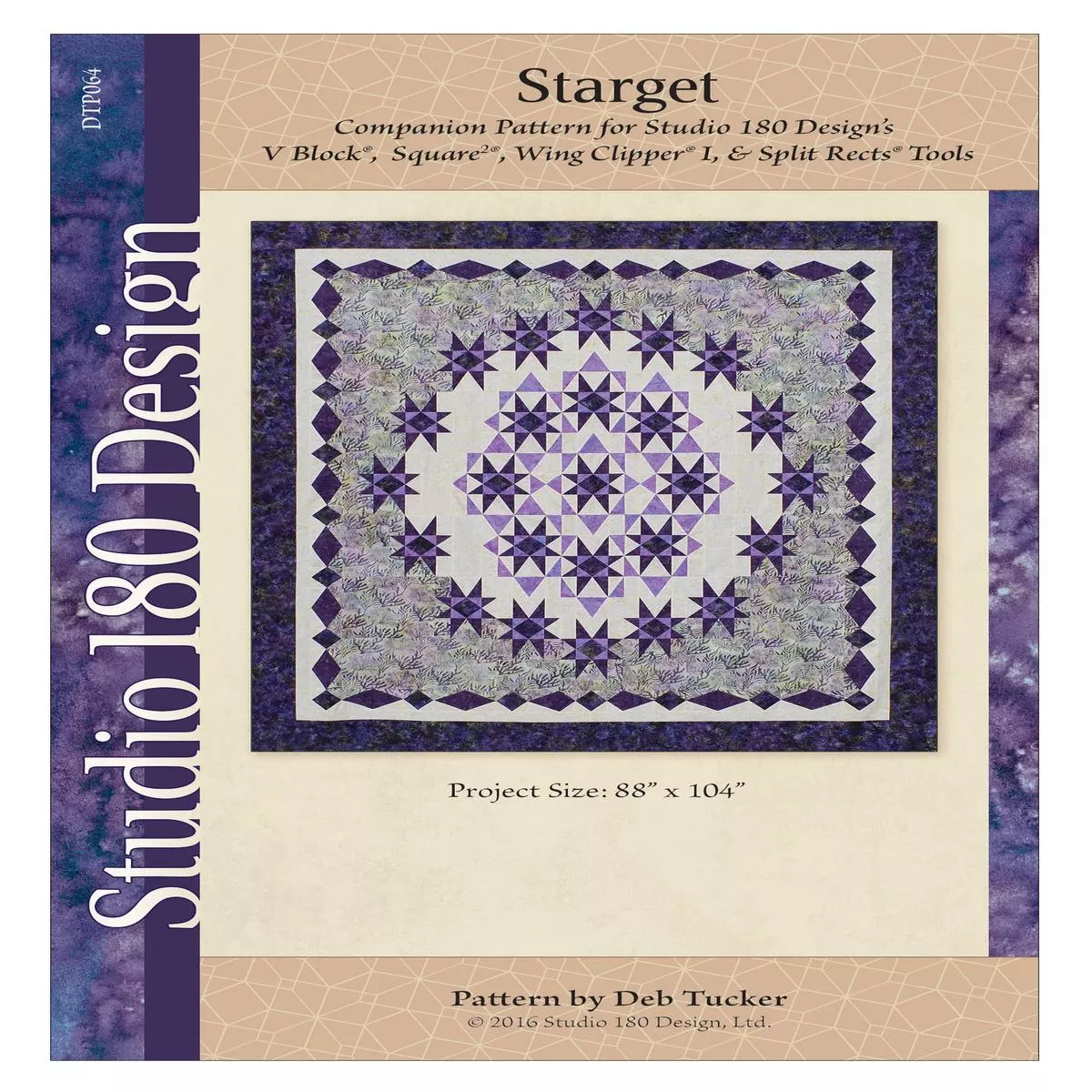 studio-180-design-starget-quilting-pattern-dtp064 Studio 180 Design Starget Quilting Pattern DTP064