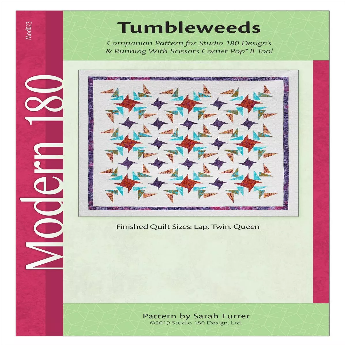 studio-180-design-tumbleweed-quilting-pattern-mod023 Studio 180 Design Tumbleweed Quilting Pattern MOD023