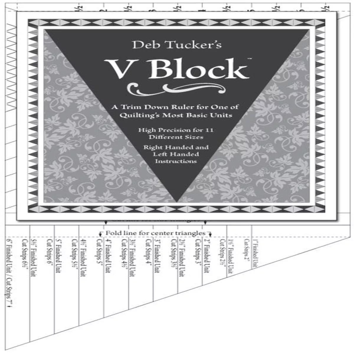 studio-180-design-v-block-ruler-dt11 Studio 180 Design V Block Ruler DT11