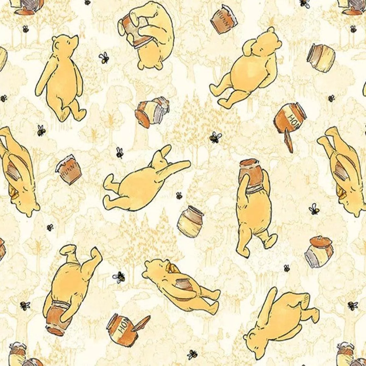 Studio e – 8716-44 Yellow – Classic Winnie – Bear