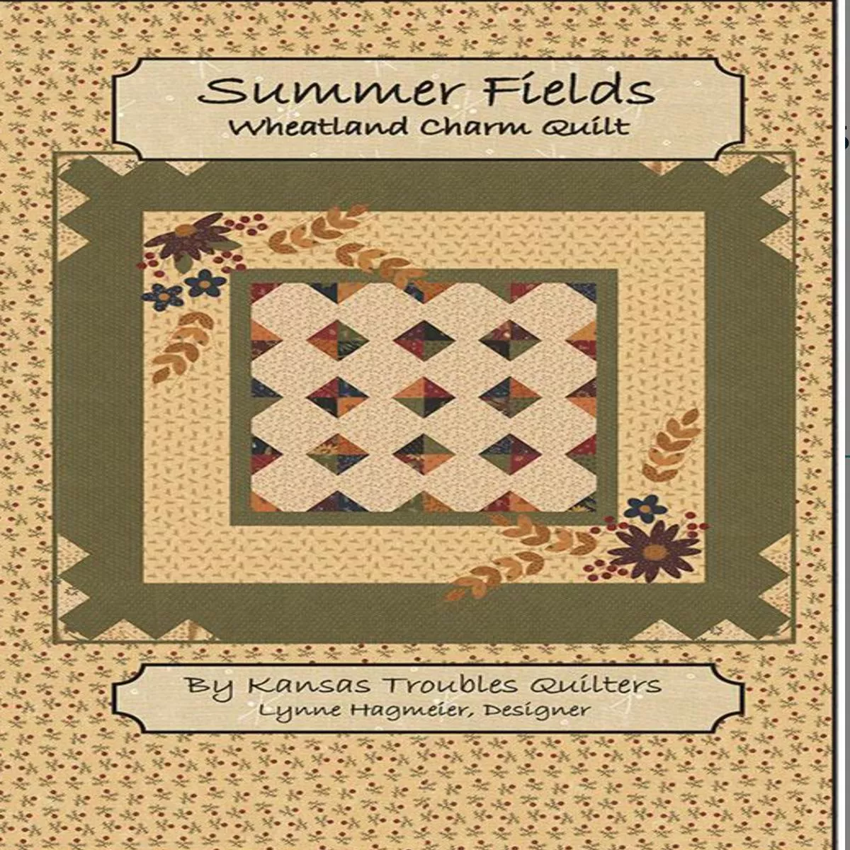 Summer Fields Paper Pattern by Kansas Troubles Quilters