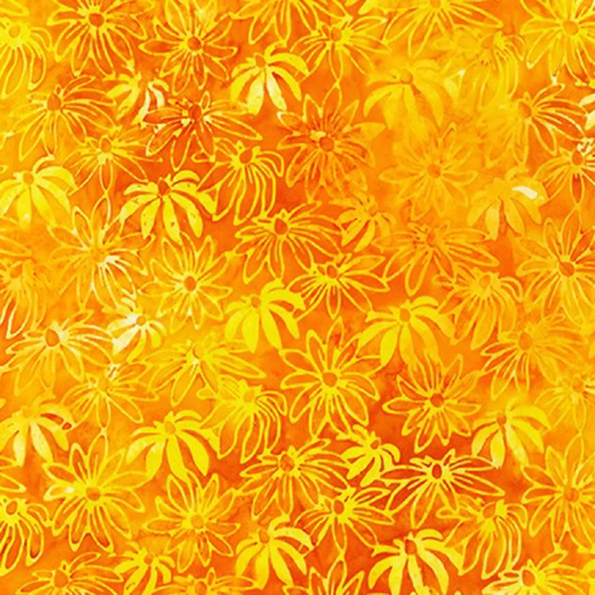 Summer Zest Batiks Orangeade B