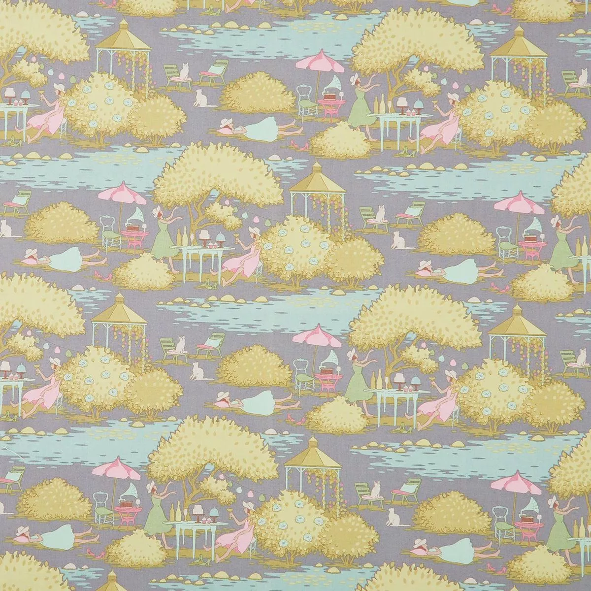 sunday-brunch-sunday-brunch-grey-yardage Sunday Brunch – Sunday Brunch Grey Yardage