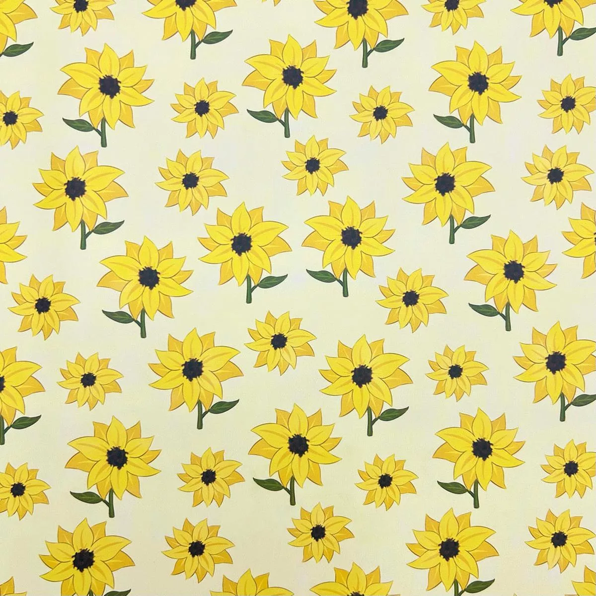Sunflower Garden Raincoat Fabric