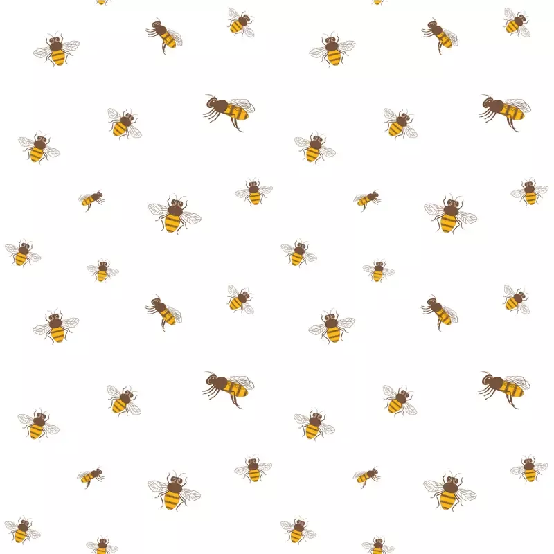 sunflowers-bees-fabric Sunflowers and Bees Fabric