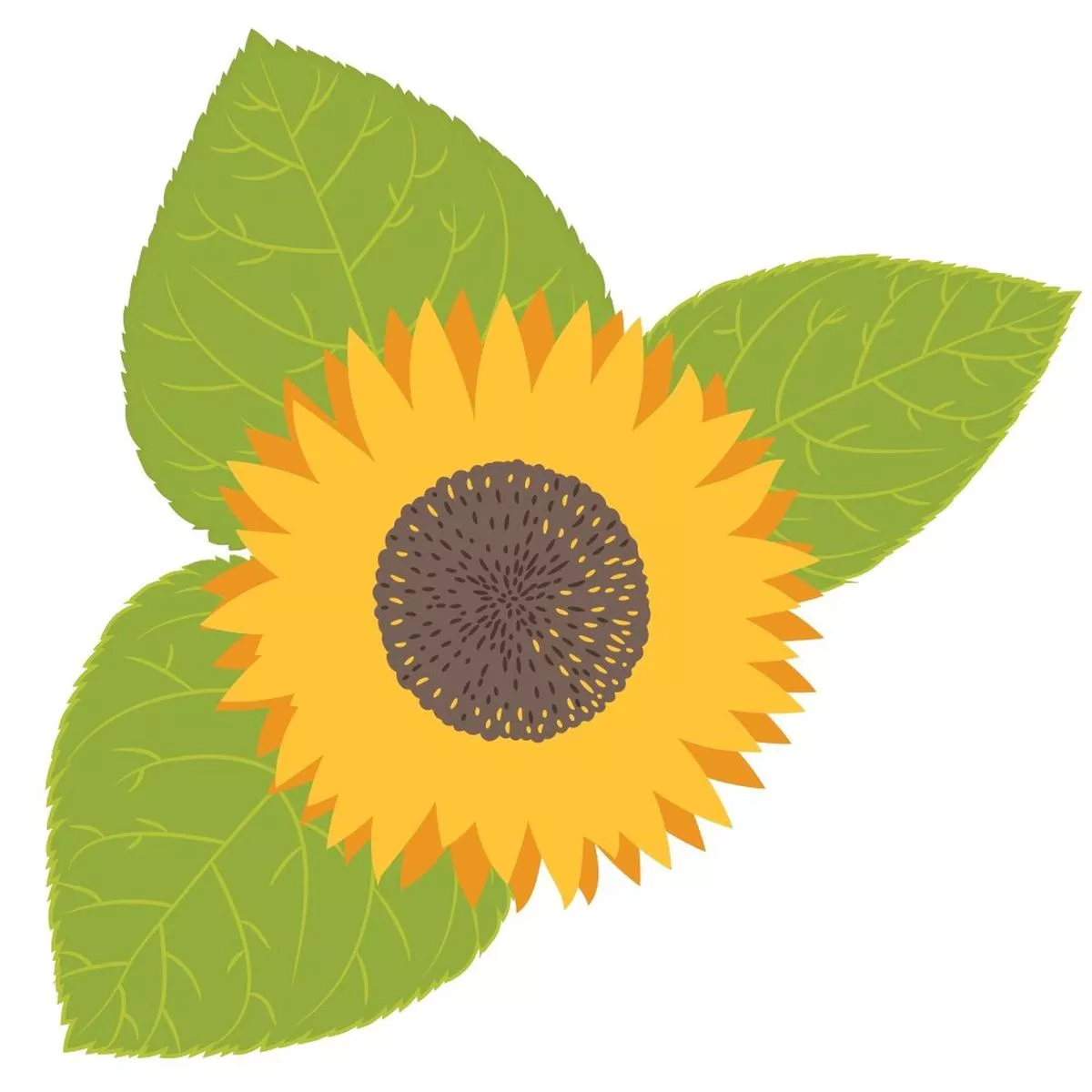 Sunflowers and Bees Flower Fabric Panel