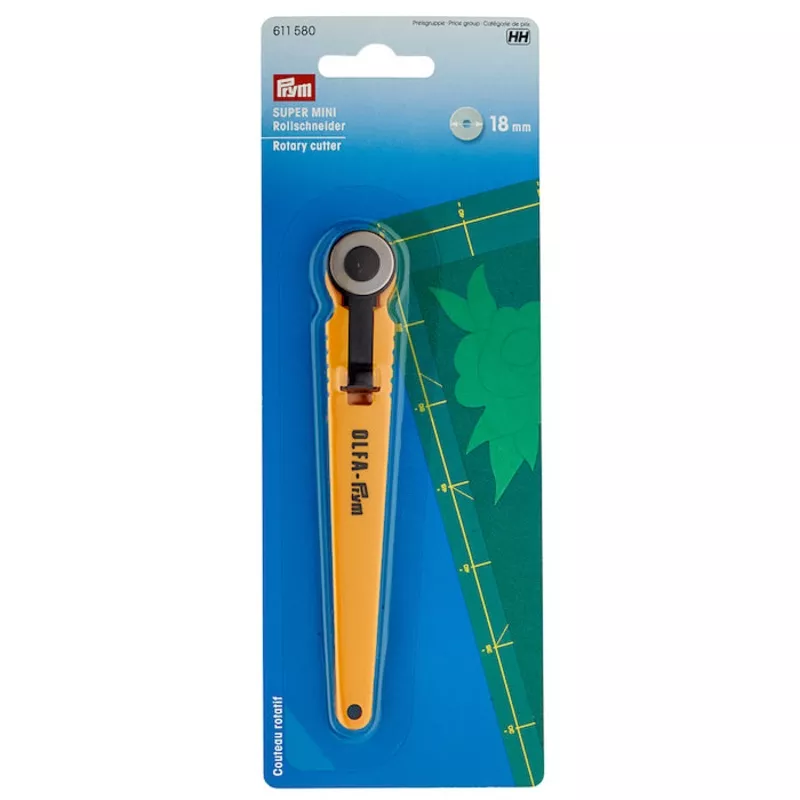 Super Mini Rotary Cutter 18mm – Olfa Prym