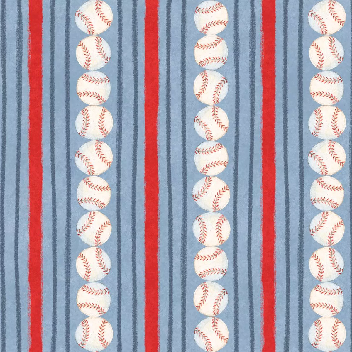 susan-winget-baseball-stripes-fabric Susan Winget Baseball Stripes Fabric