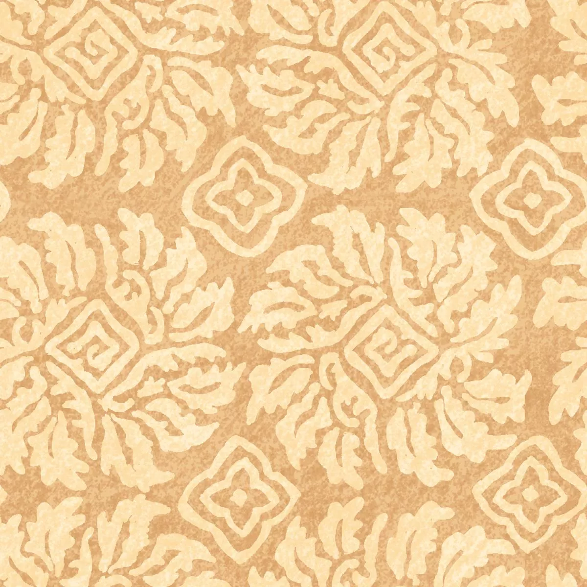 susan-winget-beige-batik-diamond-leaf-fabric Susan Winget Beige Batik Diamond Leaf Fabric