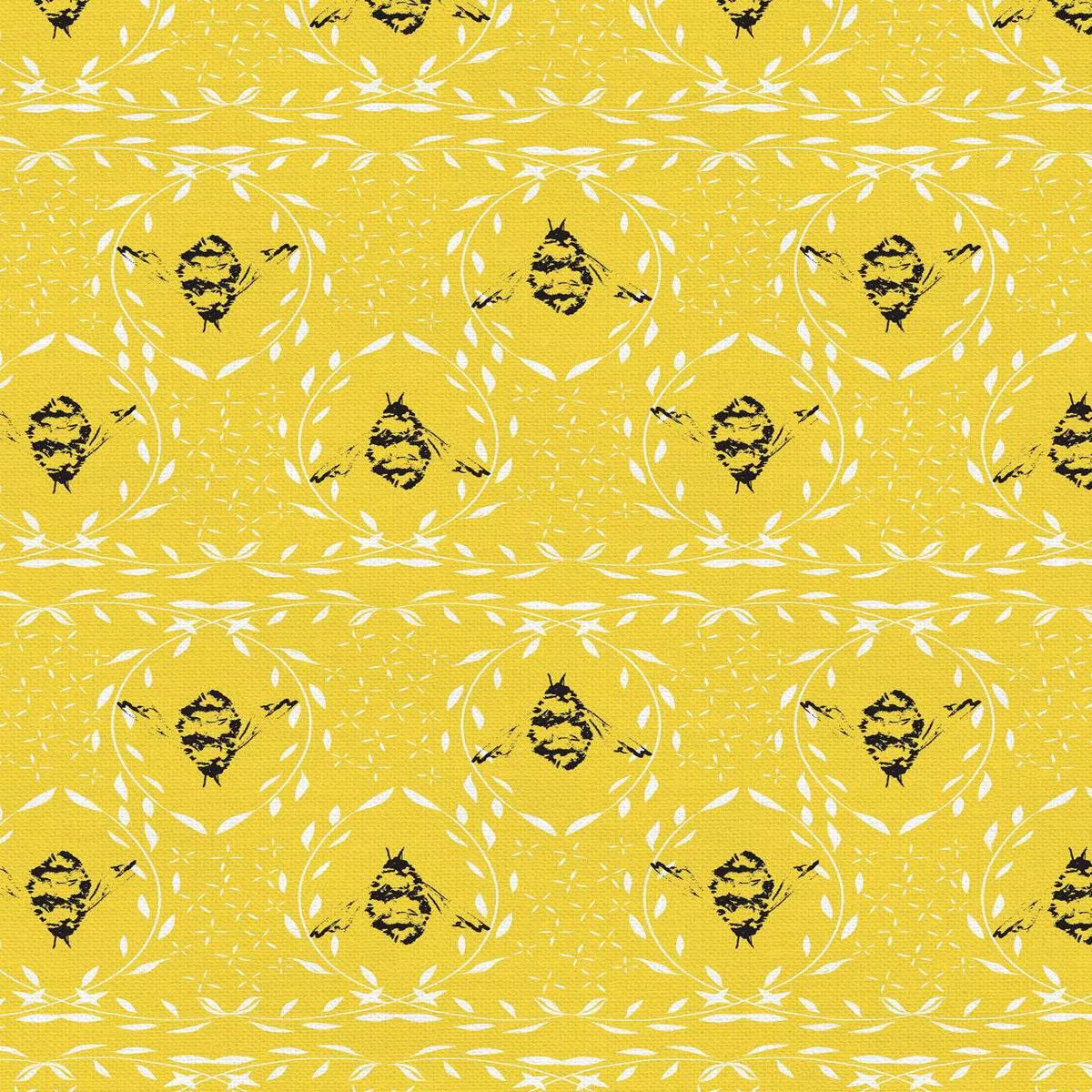 Sweet & Sour Leafy Bee Yellow / Black