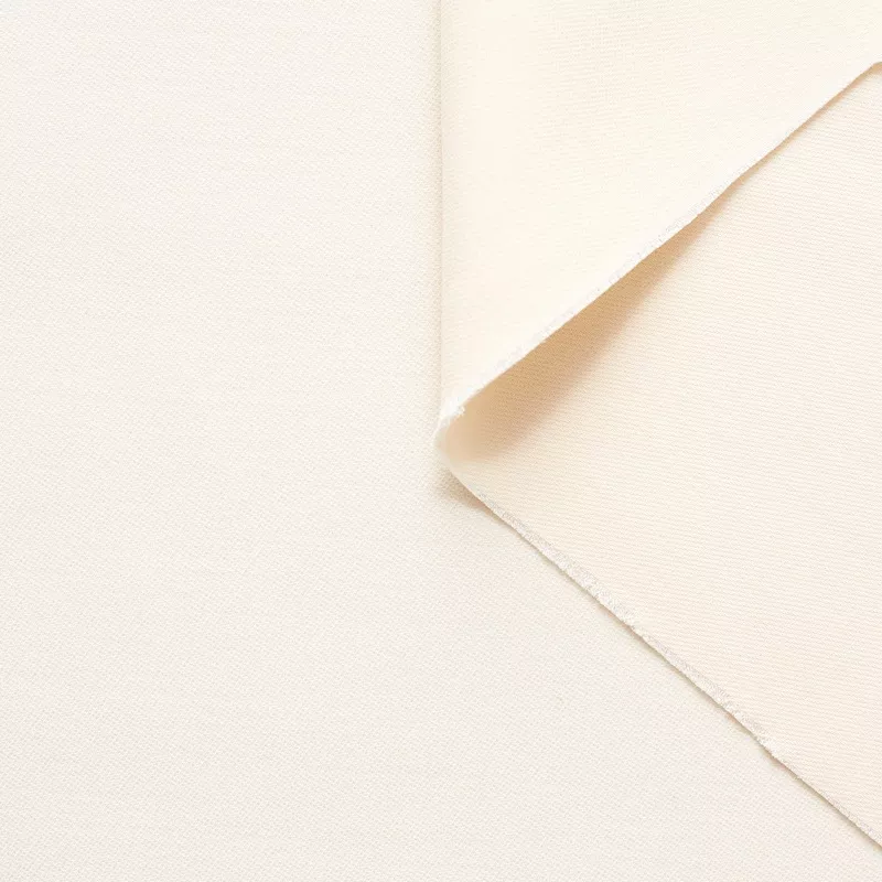 T22A01143 | Wool & Silk Double Face Ivory