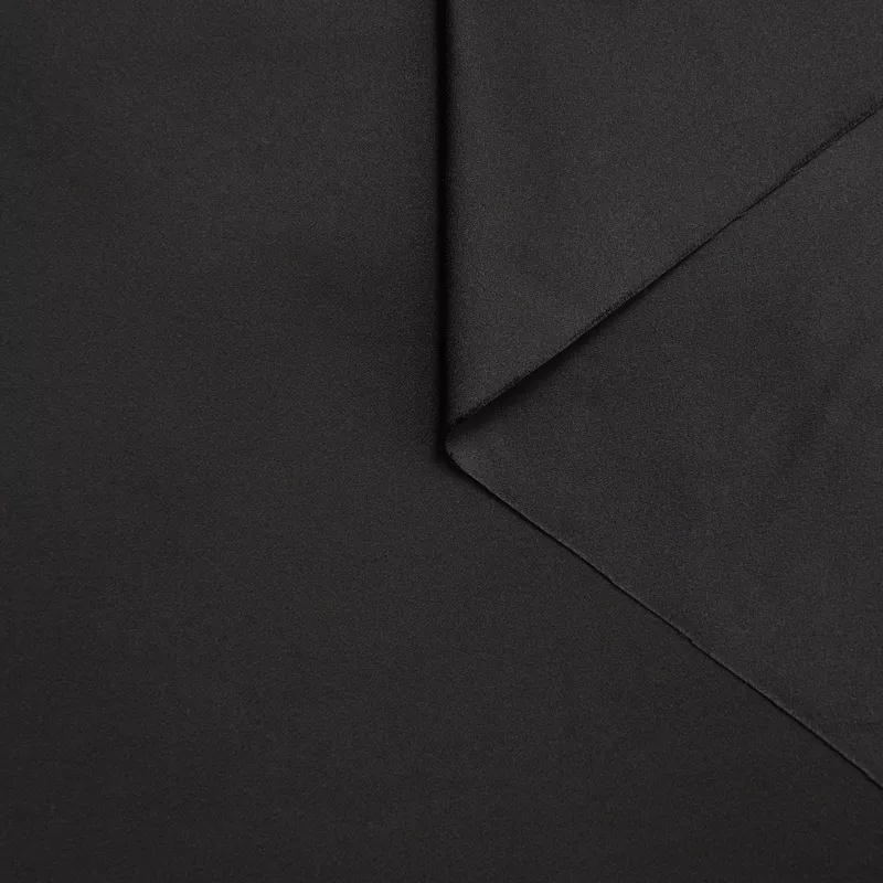 T22A02358 | Double Face Satin Duchess Black