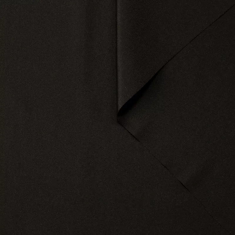 T22V03337 | Stretch Matt Silk Satin Black
