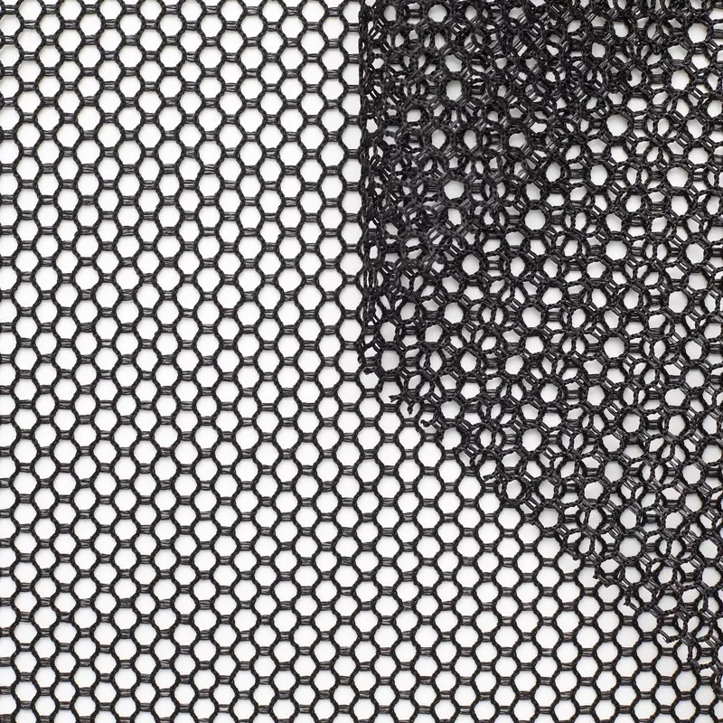 T23M05694 | Raffia-Like Fishnet Black