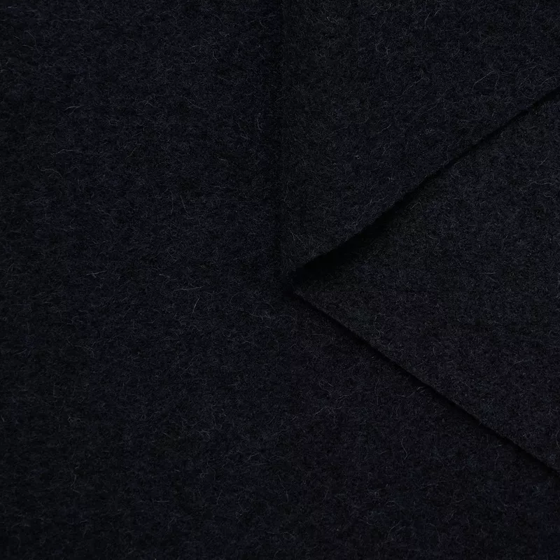 T24C10902 | Double Face Alpaca Wool Drap Total Eclipse