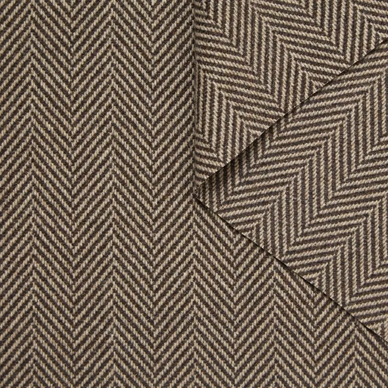 T24F09689 | Cashmere Herringbone Drap Desert Palm
