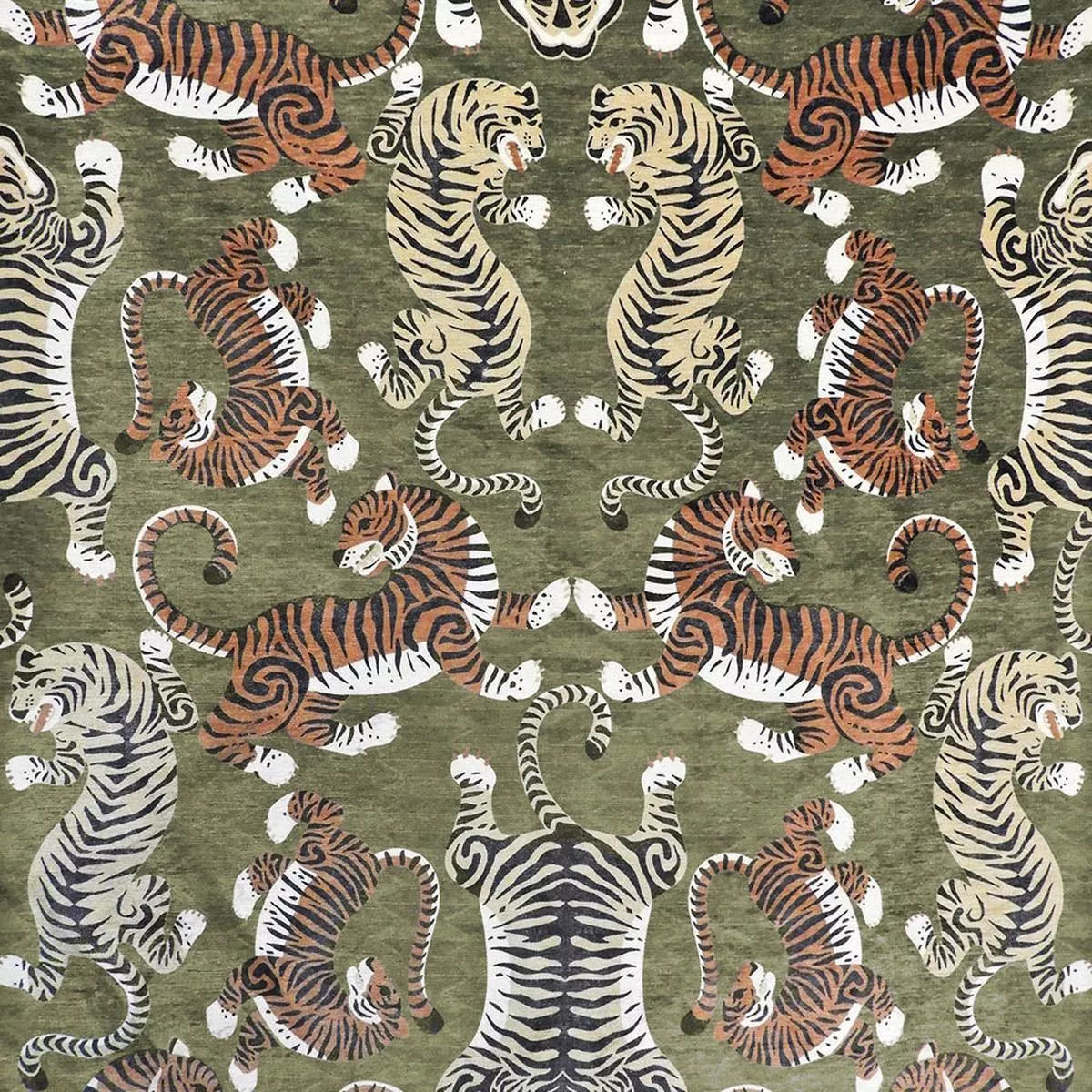 Tabby Sage Regal Fabric