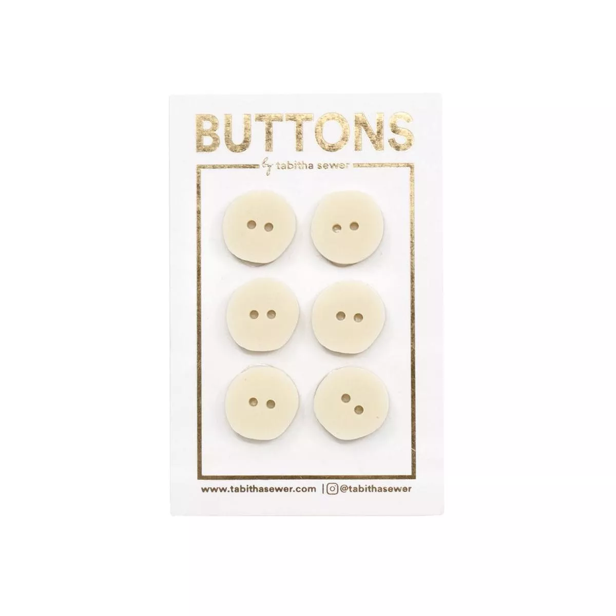 tabitha-sewer-irregular-circle-buttons-15mm-bone-set-6 Tabitha Sewer Irregular Circle Buttons (15mm) Bone – Set of 6