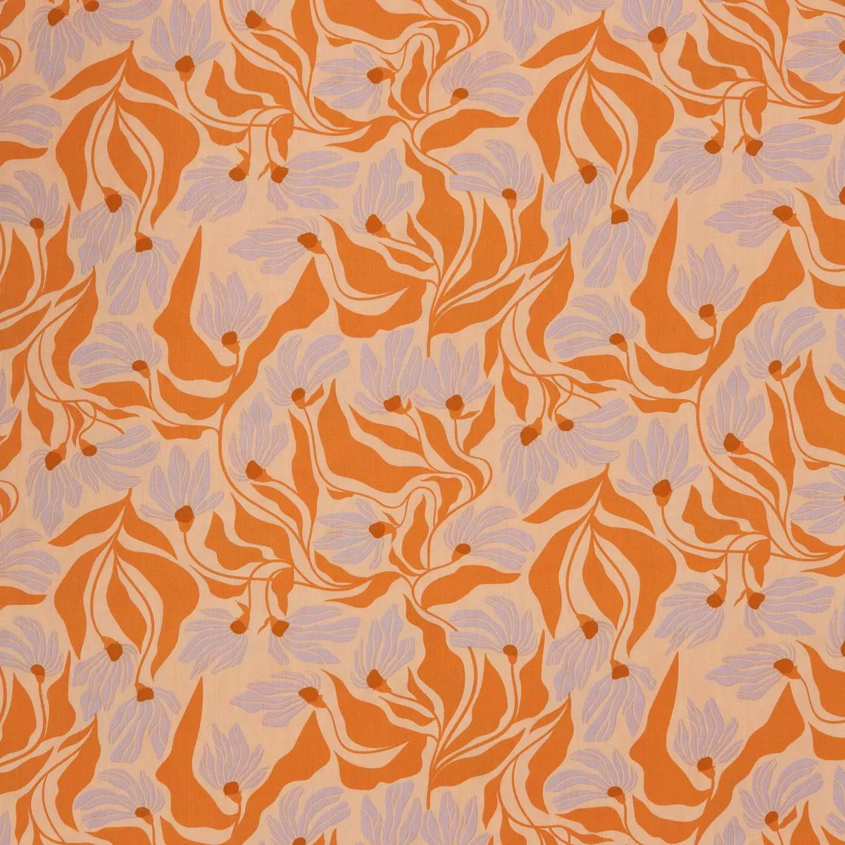 Tangerine Fabric Collection –Wind Dance Blaze