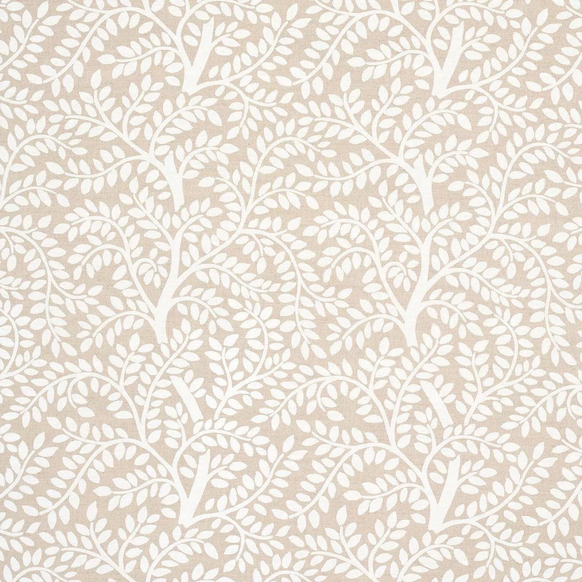 temple-garden-ii-ivory-on-unbleached-fabric Temple Garden II Ivory on Unbleached Fabric