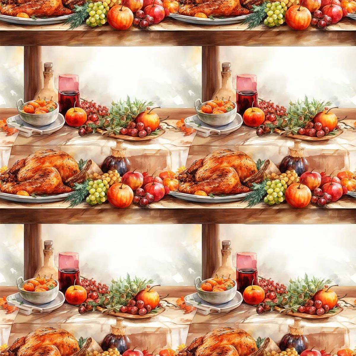 thanksgiving-meal-11-fabric Thanksgiving Meal #11 Fabric