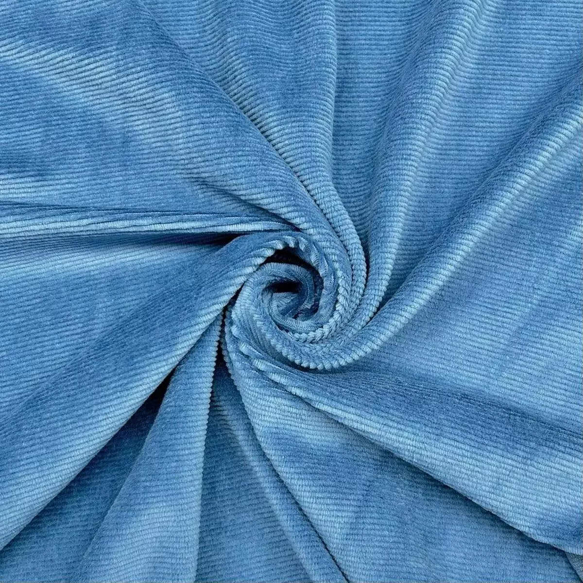 thin-ribbed-blue-jersey-corduroy-fabric Thin Ribbed Blue Jersey Corduroy Fabric