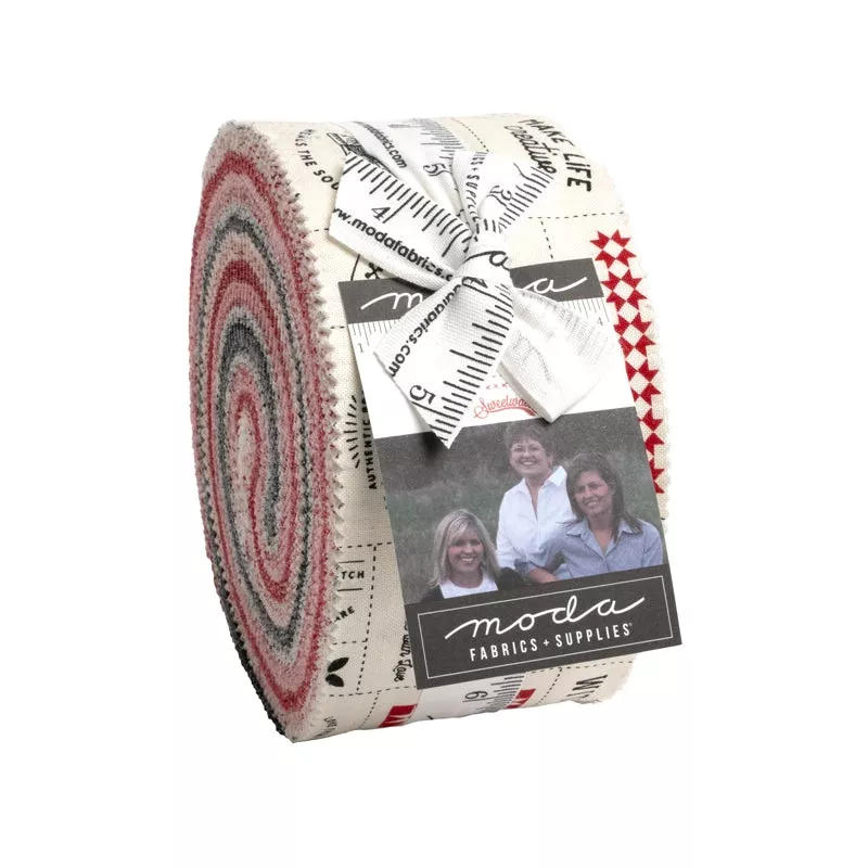 threads-jelly-roll-by-sweetwater-moda-fabrics Threads Jelly Roll by Sweetwater for Moda Fabrics