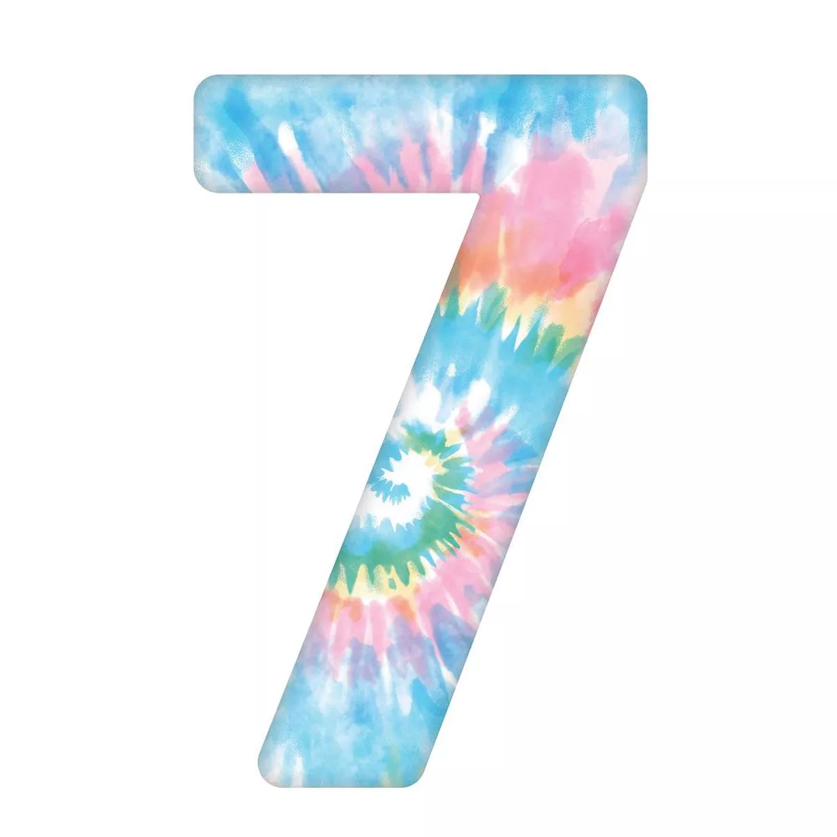 Tie-Dye #7 Fabric Panel