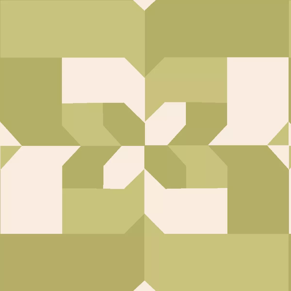 tile-bloom-on-green-fabric Tile Bloom on Green Fabric
