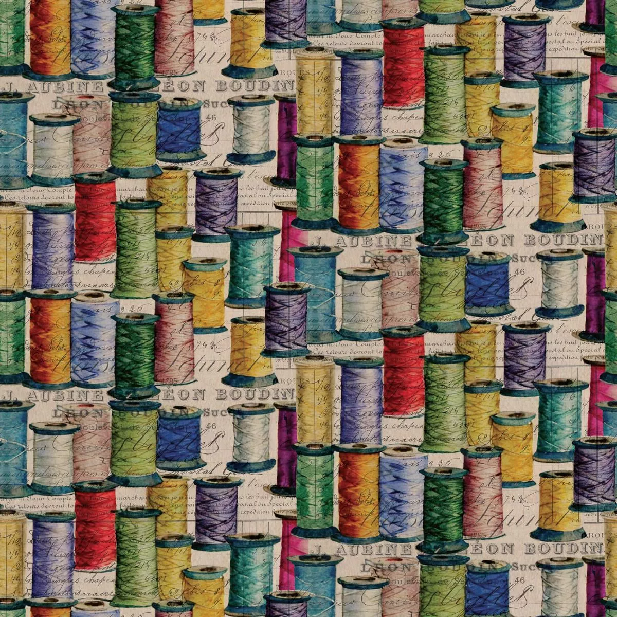Tim Coffey – Tailor’s Nostalgia – Multicolor Thread Fabric