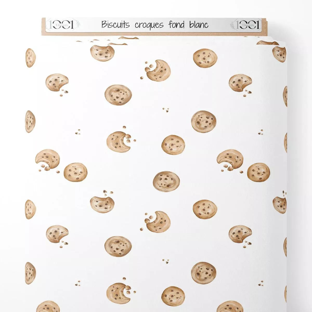 tissu-biscuits-croqus-fond-blanc Tissu – Biscuits croqus fond blanc