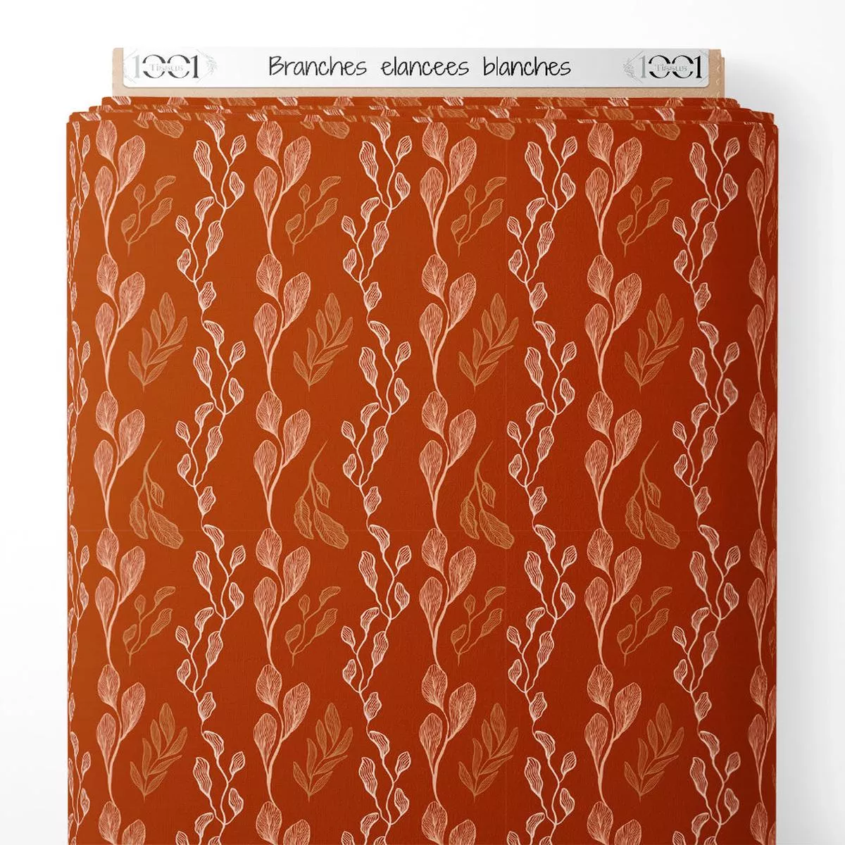 tissu-branches-lances-blanches Tissu – Branches lances blanches