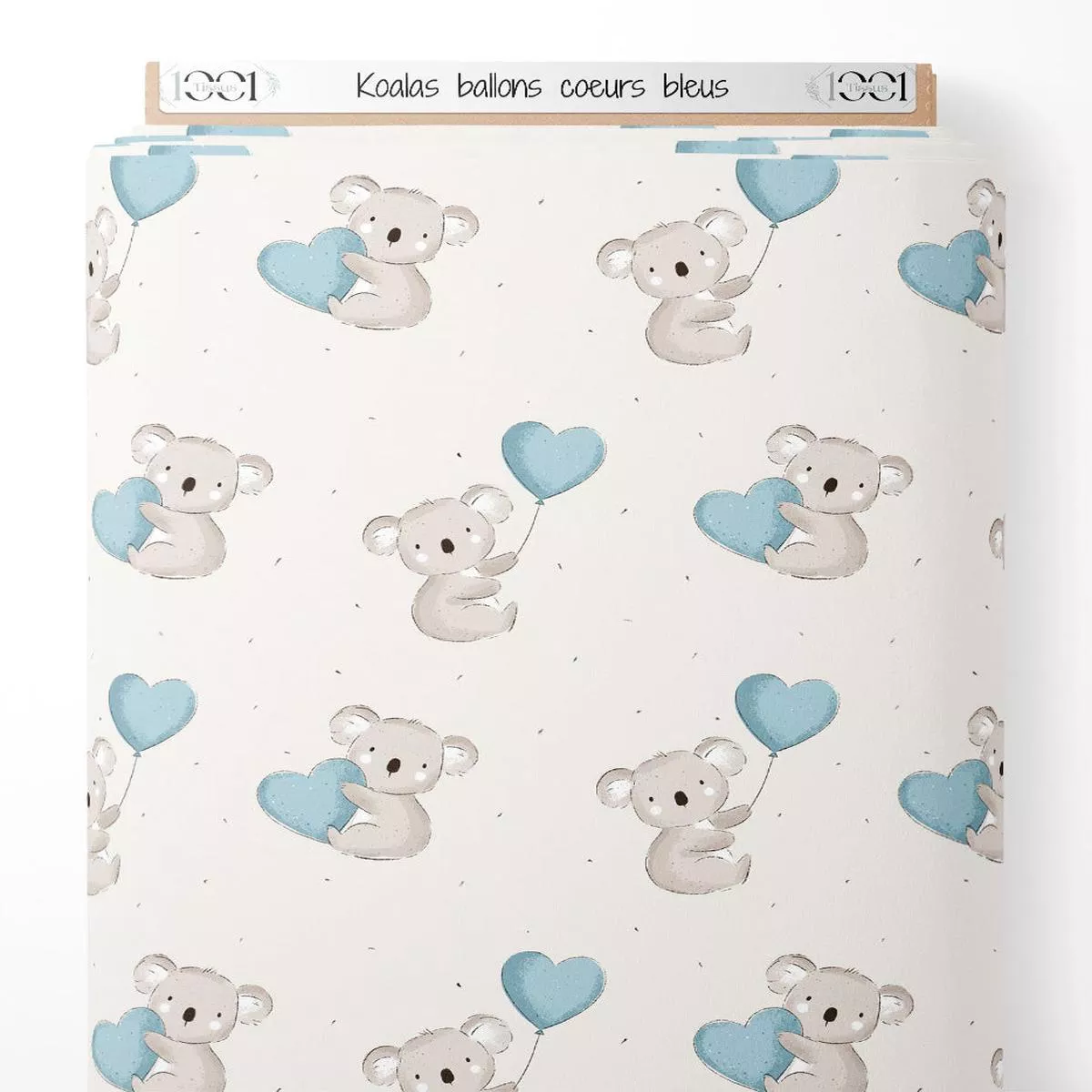 tissu-koalas-ballons-curs-bleus Tissu – Koalas ballons curs bleus