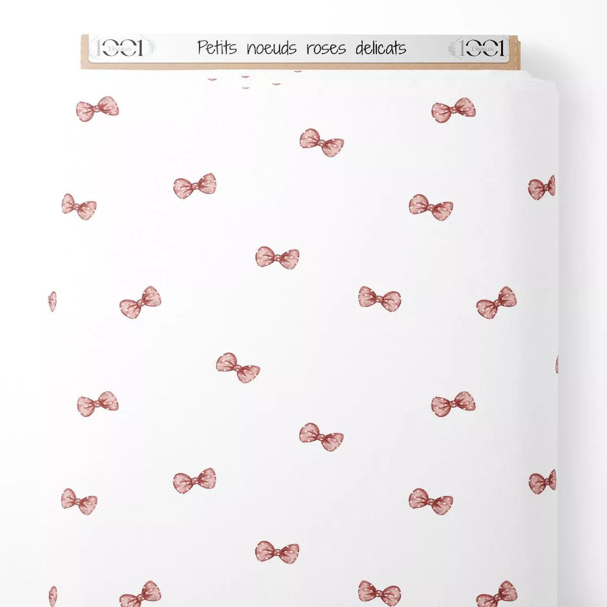 tissu-petits-nuds-roses-dlicats Tissu – Petits nuds roses dlicats