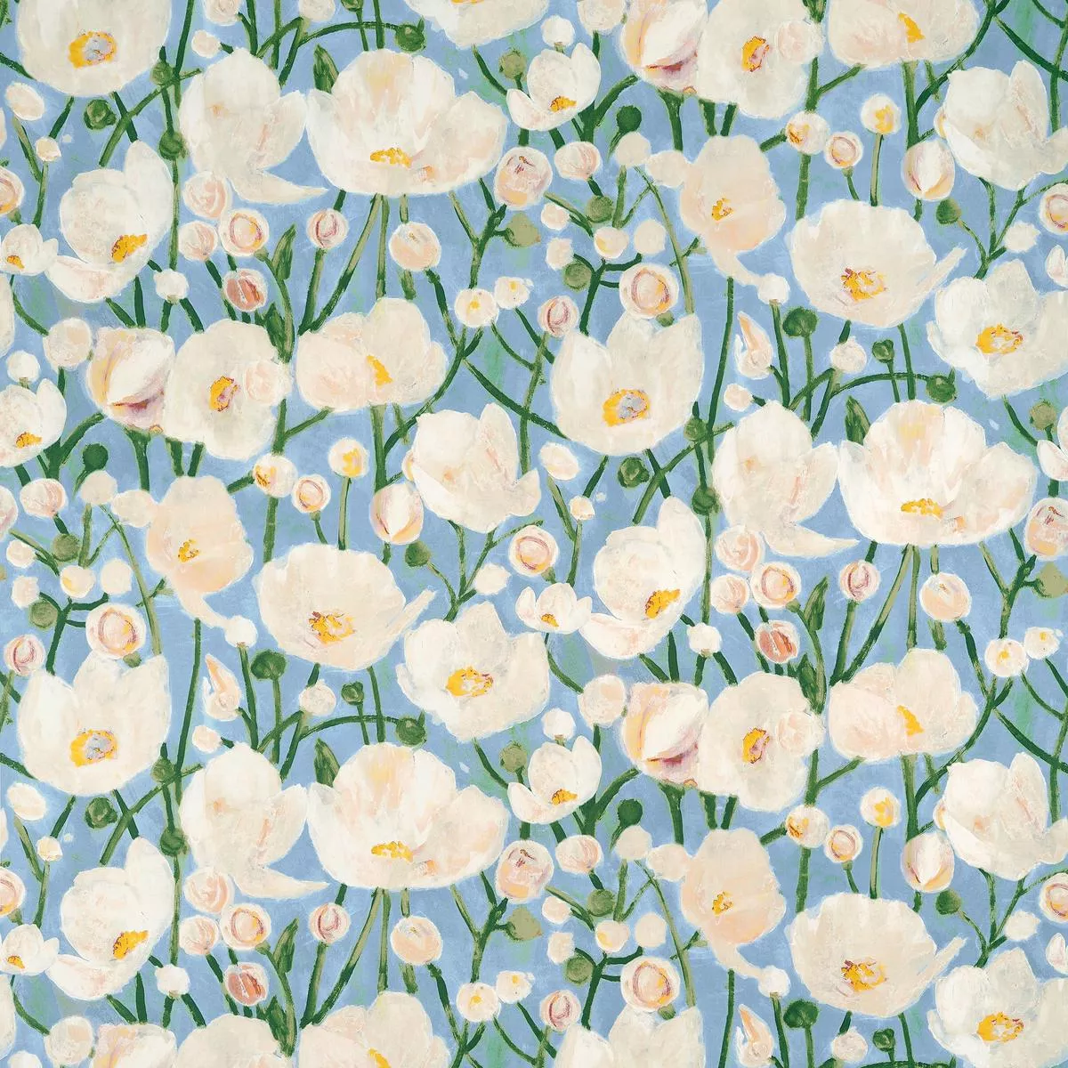 Tivoli Sky Blue Fabric