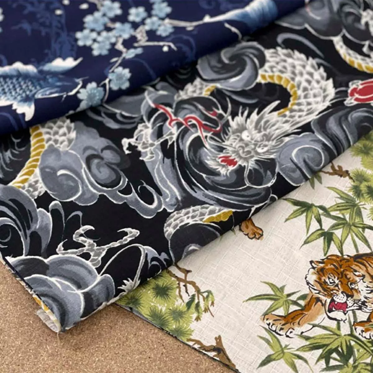 todoroki-dragon-cotton-dobby-yga-49110-3 Todoroki Dragon Cotton Dobby YGA-49110-3
