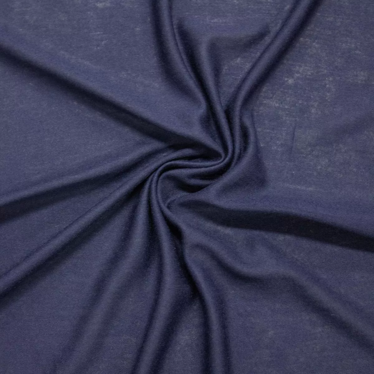 Tom Dark Blue Cotton Jersey Fabric