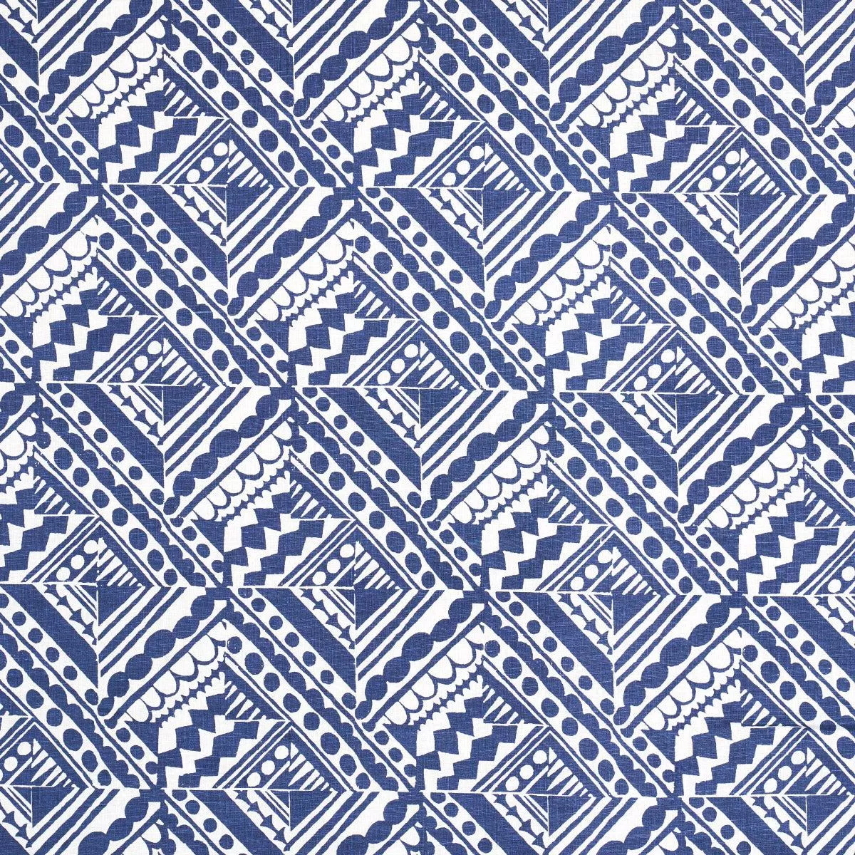 Topsy Turvy Navy Fabric