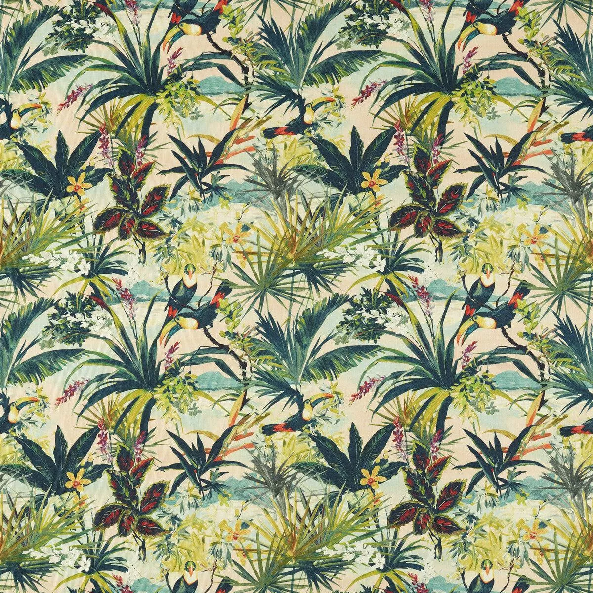 toucan-blush-fabric Toucan Blush Fabric