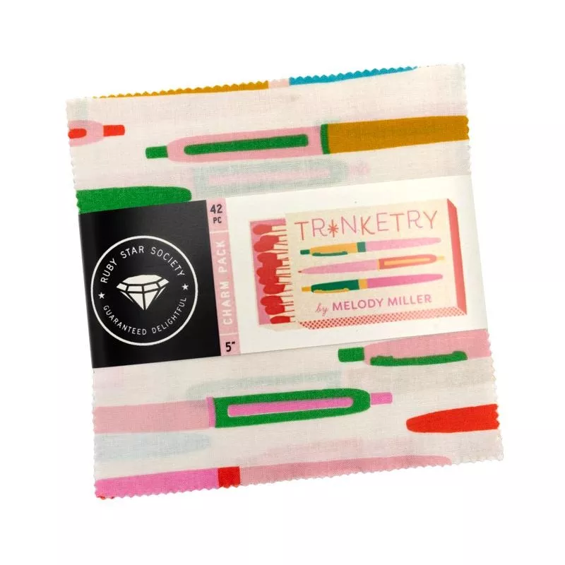 Trinketry – Charm Pack – RS0109PP – Ruby Star Society Precut