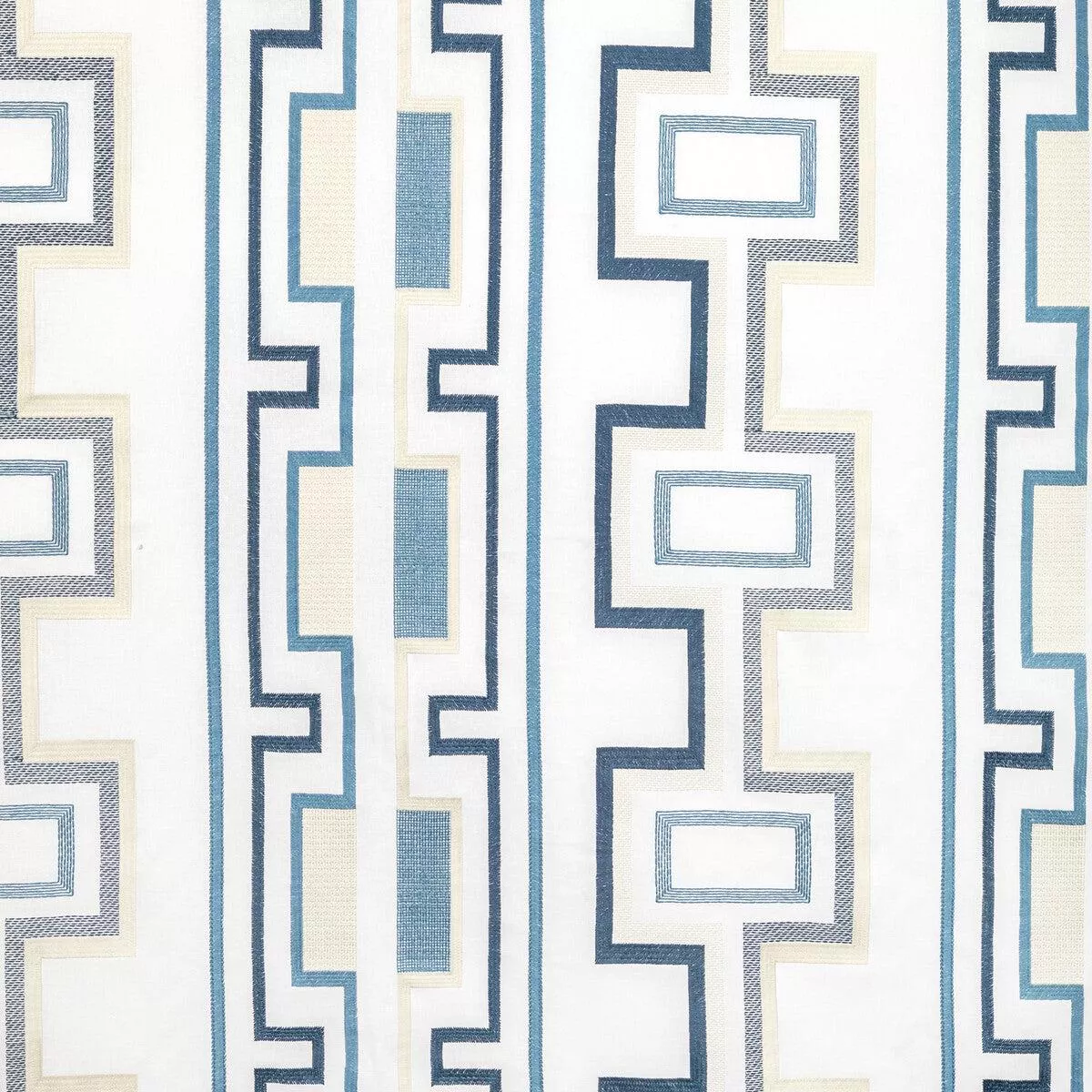 tritone-embroidery-navy-fabric Tritone Embroidery Navy Fabric
