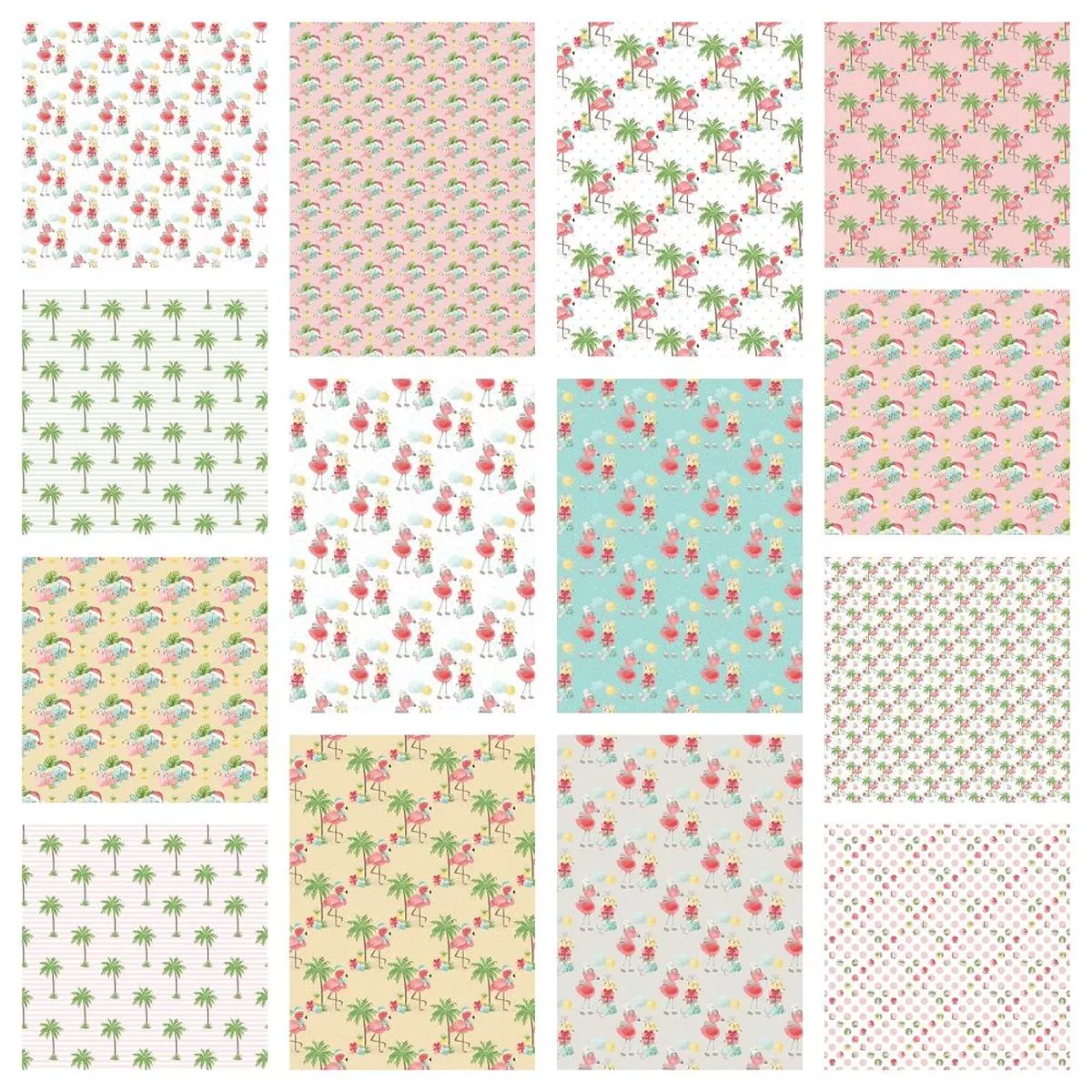 tropical-christmas-fat-eighth-bundle-14-pieces Tropical Christmas Fat Eighth Bundle – 14 Pieces