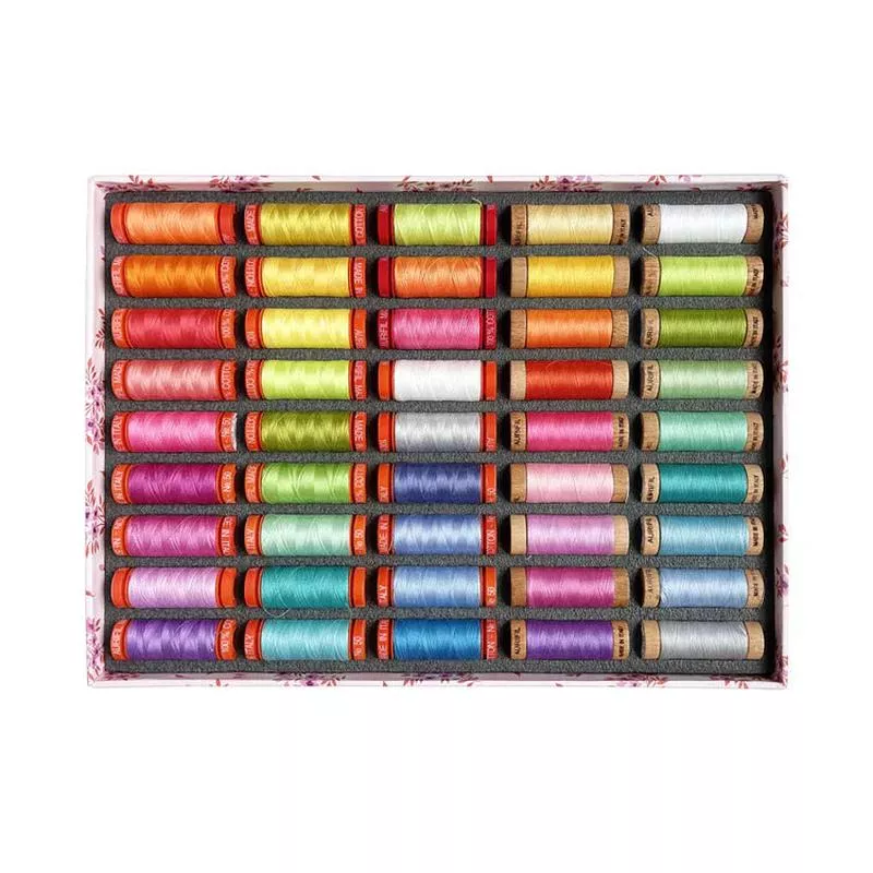 Tula Pink Full Moon Forest Aurifil Thread Collection TPFMF45