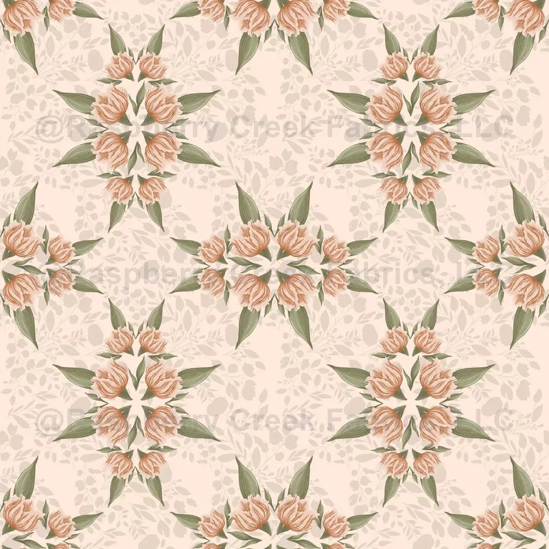 Tulips flowers on Pink – Medium