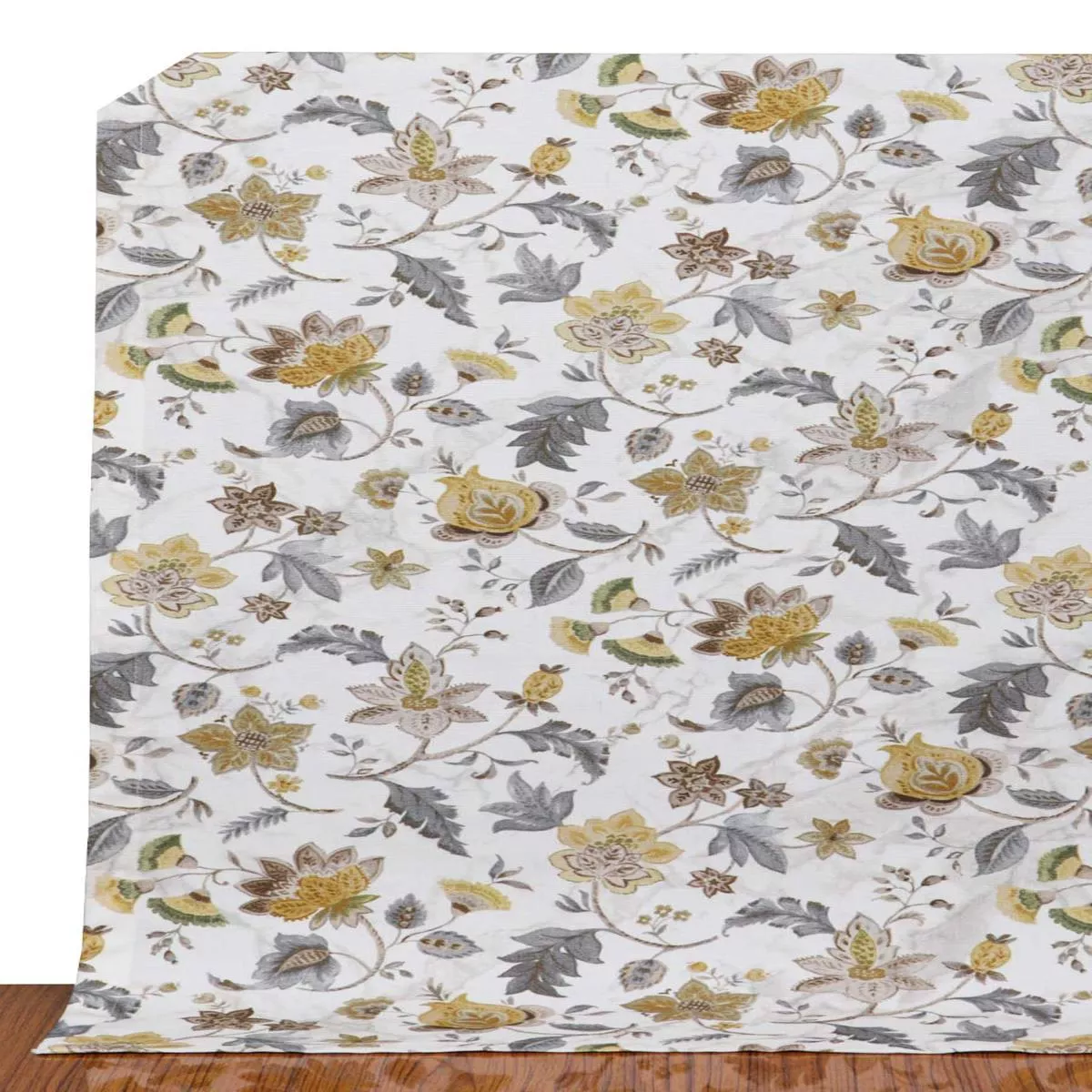 tunisia-fabric-by-yard-grey-yellow ‘Tunisia’ Fabric by the Yard (Grey/ Yellow)